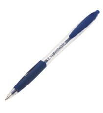 Penna a sfera a scatto Atlantis Classic - punta 1,0mm - blu  - Bic - conf. 12 pezzi Penna a sfera a scatto Atlantis Classic - punta 1,0mm - blu  - Bic - conf. 12 pezzi