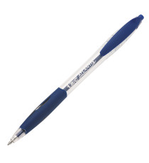 Penna a sfera a scatto Atlantis Classic - punta 1,0mm - blu  - Bic - conf. 12 pezzi Penna a sfera a scatto Atlantis Classic - punta 1,0mm - blu  - Bic - conf. 12 pezzi