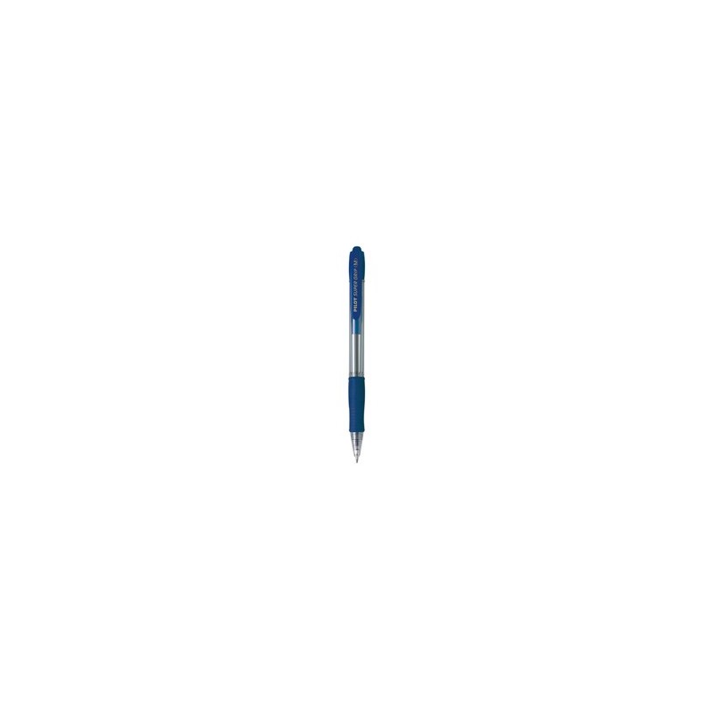 PILOT - 2420 - Penne a sfera a scatto supergrip g punta f blu 1639 -  Confezione risparmio da 4 PZ - 4902505524387