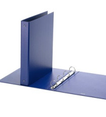 Raccoglitore Europa - 22 x 30 cm - 4 anelli tondi 30 mm - dorso 4 cm - blu - Favorit