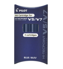 Refill Hi Tecpoint V5/V7 ricaricabile begreen - blu - Pilot - conf. 3 pezzi Refill Hi Tecpoint V5/V7 ricaricabile begreen - blu - Pilot - conf. 3 pezzi