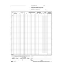Registro prima nota Iva corrispettivi - 13/13 fogli autoricalcanti - 29,7 x 23cm - Edipro Registro prima nota Iva corrispettivi - 13/13 fogli autoricalcanti - 29,7 x 23cm - Edipro