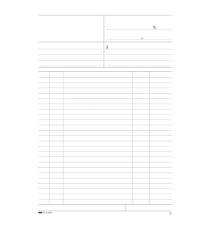 Blocco multiuso bianco - 50/50 fogli autoricalcanti - 31 x 21cm - Edipro