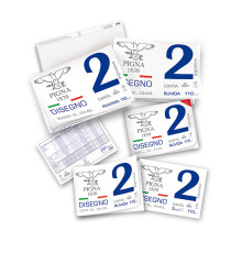 Blocco Pigna2 - 330x480mm - collato - 12fg - 110gr - ruvido - Pigna Blocco Pigna2 - 330x480mm - collato - 12fg - 110gr - ruvido - Pigna