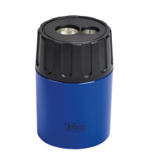 Temperamatite - 2 fori - con contenitore - Lebez Temperamatite - 2 fori - con contenitore - Lebez