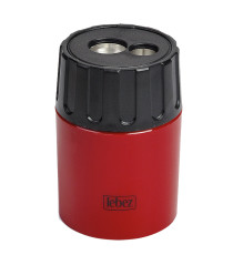 Temperamatite - 2 fori - con contenitore - Lebez Temperamatite - 2 fori - con contenitore - Lebez