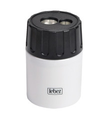 Temperamatite - 2 fori - con contenitore - Lebez Temperamatite - 2 fori - con contenitore - Lebez