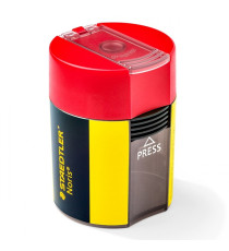 Temperamatite Noris - con contenitore - 1 foro - fino a 8,2 mm - Staedtler Temperamatite Noris - con contenitore - 1 foro - fino a 8,2 mm - Staedtler