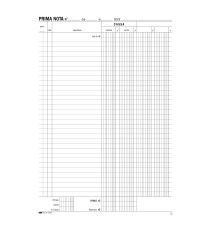 Blocco prima nota cassa - 50/50 fogli autoricalcanti - 31 x 21cm - Edipro Blocco prima nota cassa - 50/50 fogli autoricalcanti - 31 x 21cm - Edipro