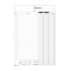 Blocco prima nota cassa entrate/uscite - 50/50 fogli autoricalcanti - 31 x 21cm - Edipro Blocco prima nota cassa entrate/uscite - 50/50 fogli autoricalcanti - 31 x 21cm - Edipro