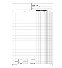 Blocco prima nota cassa entrate/uscite - 50/50 fogli autoricalcanti - 31 x 21cm - Edipro Blocco prima nota cassa entrate/uscite - 50/50 fogli autoricalcanti - 31 x 21cm - Edipro