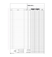 Blocco prima nota cassa entrate/uscite/Iva - 50/50 fogli autoricalcanti - 31 x 21cm - Edipro Blocco prima nota cassa entrate/uscite/Iva - 50/50 fogli autoricalcanti - 31 x 21cm - Edipro