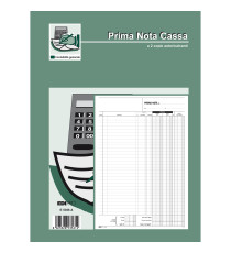 Blocco prima nota cassa entrate/uscite/Iva - 50/50 fogli autoricalcanti - 31 x 21cm - Edipro Blocco prima nota cassa entrate/uscite/Iva - 50/50 fogli autoricalcanti - 31 x 21cm - Edipro