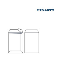 Busta a sacco Mailpack - strip adesivo - 19 x 26 cm - 80 gr - bianco - Blasetti - conf. 25 pezzi Busta a sacco Mailpack - strip adesivo - 19 x 26 cm - 80 gr - bianco - Blasetti - conf. 25 pezzi