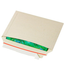 Busta Cart Grass - A5 - 22,4 x 17 x 2,5 cm - cartoncino teso - grigio - Bong Packaging - conf. 200 pezzi