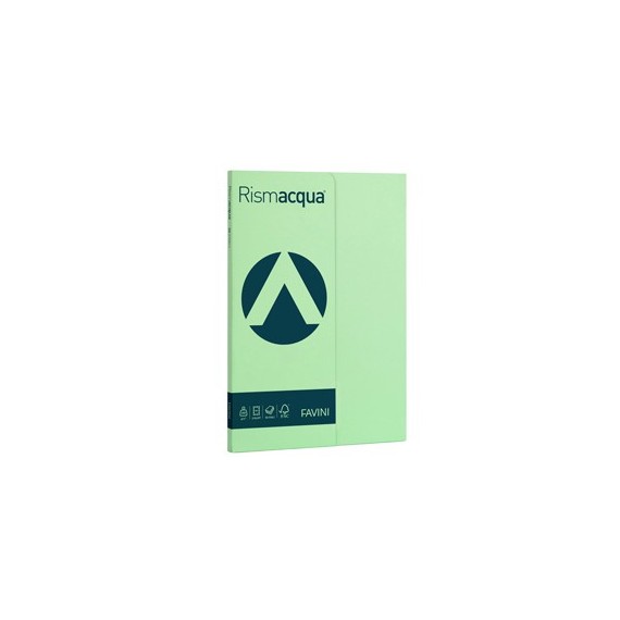 Carta Rismacqua Small - A4 - 200 gr - verde chiaro 09 - Favini - conf. 50 fogli