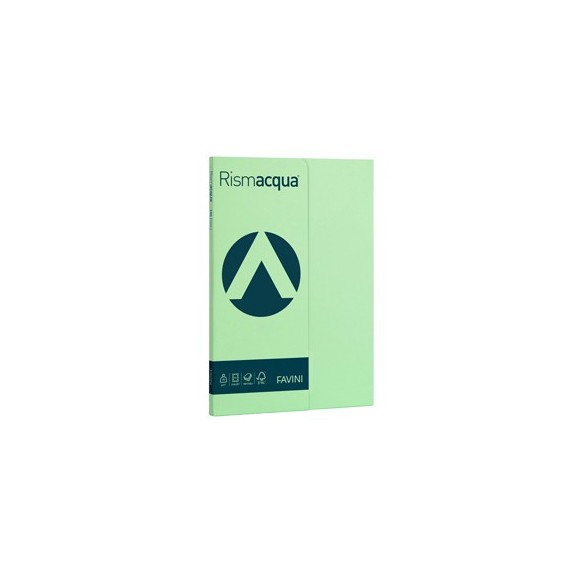 Carta Rismacqua Small - A4 - 90 gr - verde chiaro 09 - Favini - conf. 100 fogli
