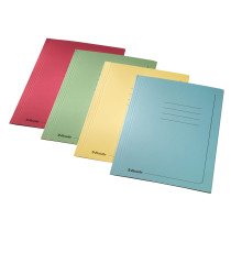 Cartelline 3 lembi - con stampa - 295 gr - 25x35 cm - giallo - Esselte - conf. 25 pezzi Cartelline 3 lembi - con stampa - 295 gr - 25x35 cm - giallo - Esselte - conf. 25 pezzi