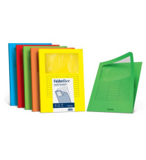 Cartelline a L con finestra - cartoncino 140 gr - 22x31 cm - giallo sole - Favini - conf. 10 pezzi Cartelline a L con finestra - cartoncino 140 gr - 22x31 cm - giallo sole - Favini - conf. 10 pezzi