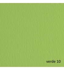 Cartoncino Elle Erre - 70x100cm - 220gr - verde pisello 110 - Fabriano - blister 10 fogli Cartoncino Elle Erre - 70x100cm - 220gr - verde pisello 110 - Fabriano - blister 10 fogli