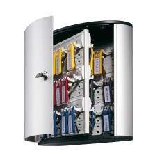 Cassetta portachiavi da parete Key Box - 30,2x11,8x28 cm - 54 posti - grigio - Durable