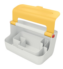 Cassetta portaoggetti Cosy - con maniglia - giallo - Leitz Cassetta portaoggetti Cosy - con maniglia - giallo - Leitz