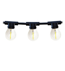 Cavo portalampade Mimosa - da esterno - 20 mt - 20 punti luce - MKC