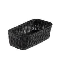 Cestino rettangolare Vanity - in PPL - 32,5x17,5x10 cm - nero - Leone Cestino rettangolare Vanity - in PPL - 32,5x17,5x10 cm - nero - Leone