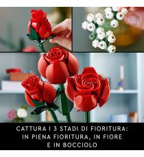 Lego The Botanical Collection - Bouquet di rose - Lego 10328 Crea un bellissimo mazzo di rose ANNI 18+ Lego The Botanical Collection - Bouquet di rose - Lego 10328 Crea un bellissimo mazzo di rose ANNI 18+