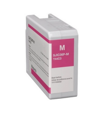 Cartuccia SJIC36M magenta C13T44C340 ink pigment compatibile per Epson ColorWorks C6000,C6500 SJIC36PM capacità 80ml Cartuccia SJIC36M magenta C13T44C340 ink pigment compatibile per Epson ColorWorks C6000,C6500 SJIC36PM capacità 80ml
