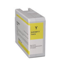 Cartuccia SJIC36Y giallo C13T44C440 ink pigment compatibile per Epson ColorWorks C6000,C6500 SJIC36PY capacità 80ml Cartuccia SJIC36Y giallo C13T44C440 ink pigment compatibile per Epson ColorWorks C6000,C6500 SJIC36PY capacità 80ml