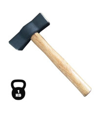 Martello da carpentiere con testa in acciaio al carbonio forgiato da 1 Kg Blim BL0316 professionale - manico in legno Martello da carpentiere con testa in acciaio al carbonio forgiato da 1 Kg Blim BL0316 professionale - manico in legno