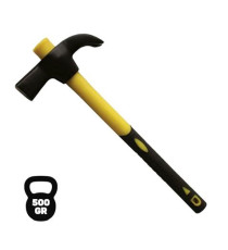 Martello per casseforme Blim BL0321 con testa in acciaio forgiato da 500gr professionale - Manico in Fibra di Vetro antiscivolo Martello per casseforme Blim BL0321 con testa in acciaio forgiato da 500gr professionale - Manico in Fibra di Vetro antiscivolo