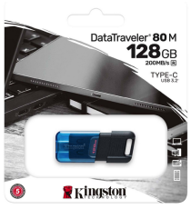 Pendrive 128GB USB-C datatraveler DT80M Kingston DT80M-128GB 128 GB USB 3.2 Gen 1 Drive Flash USB-C TYPE-C Fino a 200 MB/s Pendrive 128GB USB-C datatraveler DT80M Kingston DT80M-128GB 128 GB USB 3.2 Gen 1 Drive Flash USB-C TYPE-C Fino a 200 MB/s