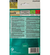Carta fotografica lucida 10x15cm 270GR 20 fogli Fujifilm WP270GL4R20E 4R Premium Plus Photo Paper Professional 100x150mm