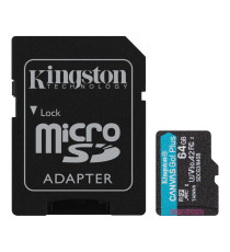 Micro SDXC 64GB SDCG3/64GB V30 Classe 10 UHS-I U3 A2 con adattatore - trasferimento contenuti Full HD & 4K UHD fino a 170MB/s Micro SDXC 64GB SDCG3/64GB V30 Classe 10 UHS-I U3 A2 con adattatore - trasferimento contenuti Full HD & 4K UHD fino a 170MB/s