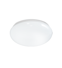 Plafoniera led 12W 1300 lumen - 6500K luce fredda bianca - luce da soffitto - misura D255xH95mm Equivale a 88W incandescenza Plafoniera led 12W 1300 lumen - 6500K luce fredda bianca - luce da soffitto - misura D255xH95mm Equivale a 88W incandescenza