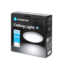 Plafoniera led 12W 1300 lumen - 6500K luce fredda bianca - luce da soffitto - misura D255xH95mm Equivale a 88W incandescenza Plafoniera led 12W 1300 lumen - 6500K luce fredda bianca - luce da soffitto - misura D255xH95mm Equivale a 88W incandescenza