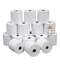 Rotolo per calcolatrici - 74 mm x 35 m - diametro esterno 60 mm - anima 12 mm - 60 gr - carta neutra - Sabacart - bliste Rotolo per calcolatrici - 74 mm x 35 m - diametro esterno 60 mm - anima 12 mm - 60 gr - carta neutra - Sabacart - bliste