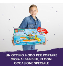 Lego Friends - Catamarano di salvataggio - Lego 41734 Barca Giocattolo con Figure di Animali e Sottomarino 717pz  Anni 7+ Lego Friends - Catamarano di salvataggio - Lego 41734 Barca Giocattolo con Figure di Animali e Sottomarino 717pz  Anni 7+