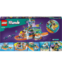 Lego Friends - Catamarano di salvataggio - Lego 41734 Barca Giocattolo con Figure di Animali e Sottomarino 717pz  Anni 7+ Lego Friends - Catamarano di salvataggio - Lego 41734 Barca Giocattolo con Figure di Animali e Sottomarino 717pz  Anni 7+