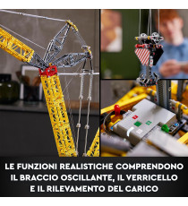 Lego Technic - Gru cingolata Liebherr LR 13000 - Lego 42146 - Veicolo da Cantiere Telecomandato con App Control 2883pz Anni 18+ Lego Technic - Gru cingolata Liebherr LR 13000 - Lego 42146 - Veicolo da Cantiere Telecomandato con App Control 2883pz Anni 18+