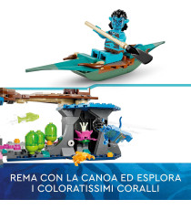 Lego Avatar - La casa corallina di Metkayina - Lego 75578 INTROVABILE Canoa e Minifigure di Neytiri e Tonowari 528pz Anni 9+ Lego Avatar - La casa corallina di Metkayina - Lego 75578 INTROVABILE Canoa e Minifigure di Neytiri e Tonowari 528pz Anni 9+