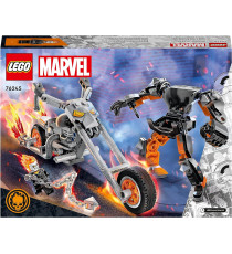 LEGO Marvel - Mech e Moto di Ghost Rider - LEGO 76245 con Action Figure Snodabile di Supereroe 264pz Anni 7+ LEGO Marvel - Mech e Moto di Ghost Rider - LEGO 76245 con Action Figure Snodabile di Supereroe 264pz Anni 7+