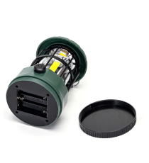 Lanterna da campeggio 311186 lampada dimmerabile con manopola a batterie 3AA,luce calda,300 lumen misura D101xH175mm Lanterna da campeggio 311186 lampada dimmerabile con manopola a batterie 3AA,luce calda,300 lumen misura D101xH175mm