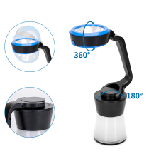 Lampada torcia da campeggio 31162 blu dimmerabile 3in1 a batteria 3AA,luce bianca,gialla,rossa 140 lumen illumina fino a 65mt Lampada torcia da campeggio 31162 blu dimmerabile 3in1 a batteria 3AA,luce bianca,gialla,rossa 140 lumen illumina fino a 65mt