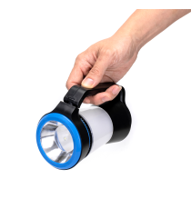Lampada torcia da campeggio 31162 blu dimmerabile 3in1 a batteria 3AA,luce bianca,gialla,rossa 140 lumen illumina fino a 65mt Lampada torcia da campeggio 31162 blu dimmerabile 3in1 a batteria 3AA,luce bianca,gialla,rossa 140 lumen illumina fino a 65mt
