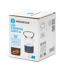 Lanterna da campeggio 311728 lampada a batterie 4AA,luce fredda,55 lumen misura D107xH170mm Lanterna da campeggio 311728 lampada a batterie 4AA,luce fredda,55 lumen misura D107xH170mm