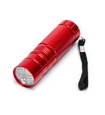 Torcia led 311667 a batteria 3AAA,luce fredda,40 lumen illumina fino a 40mt misura D90xH25 mm disponibile in 4 colori