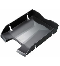 Vaschetta portacorrispondenza - 35,5 x 27,5 x 6,6 cm - plastica riciclata - nero - Helit Vaschetta portacorrispondenza - 35,5 x 27,5 x 6,6 cm - plastica riciclata - nero - Helit